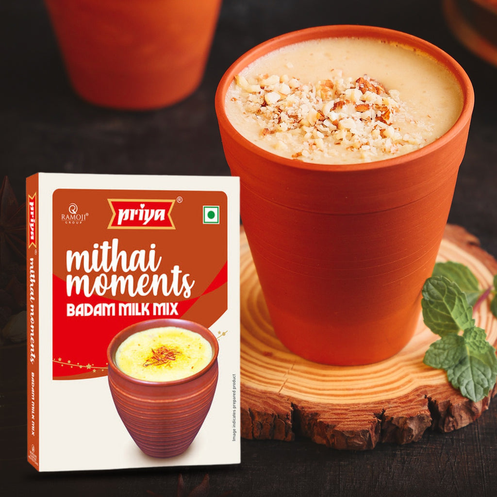 Indian Badam Milk as Cool as It Sounds! Priya Foods