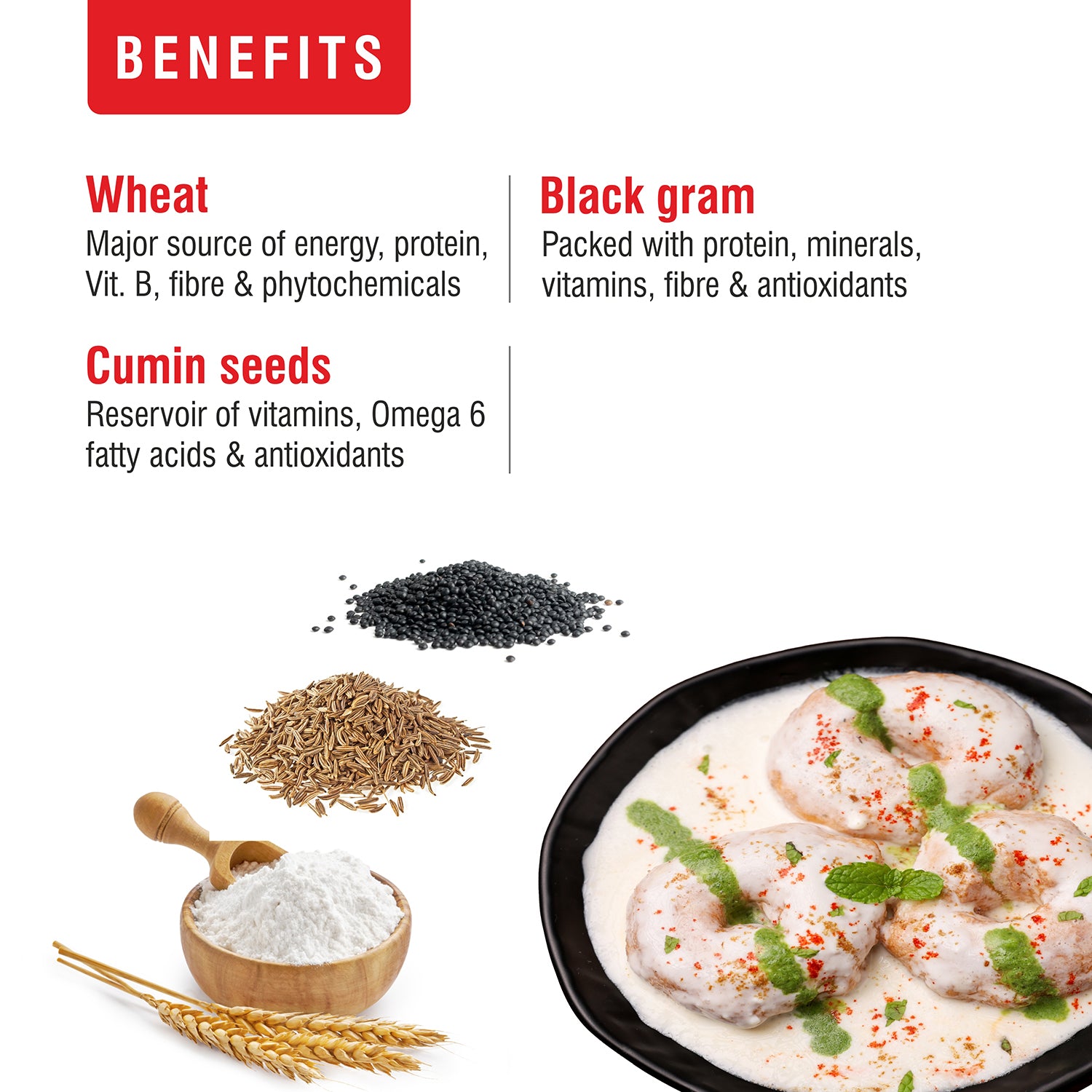 Instant Dahi Vada Mix - 200g