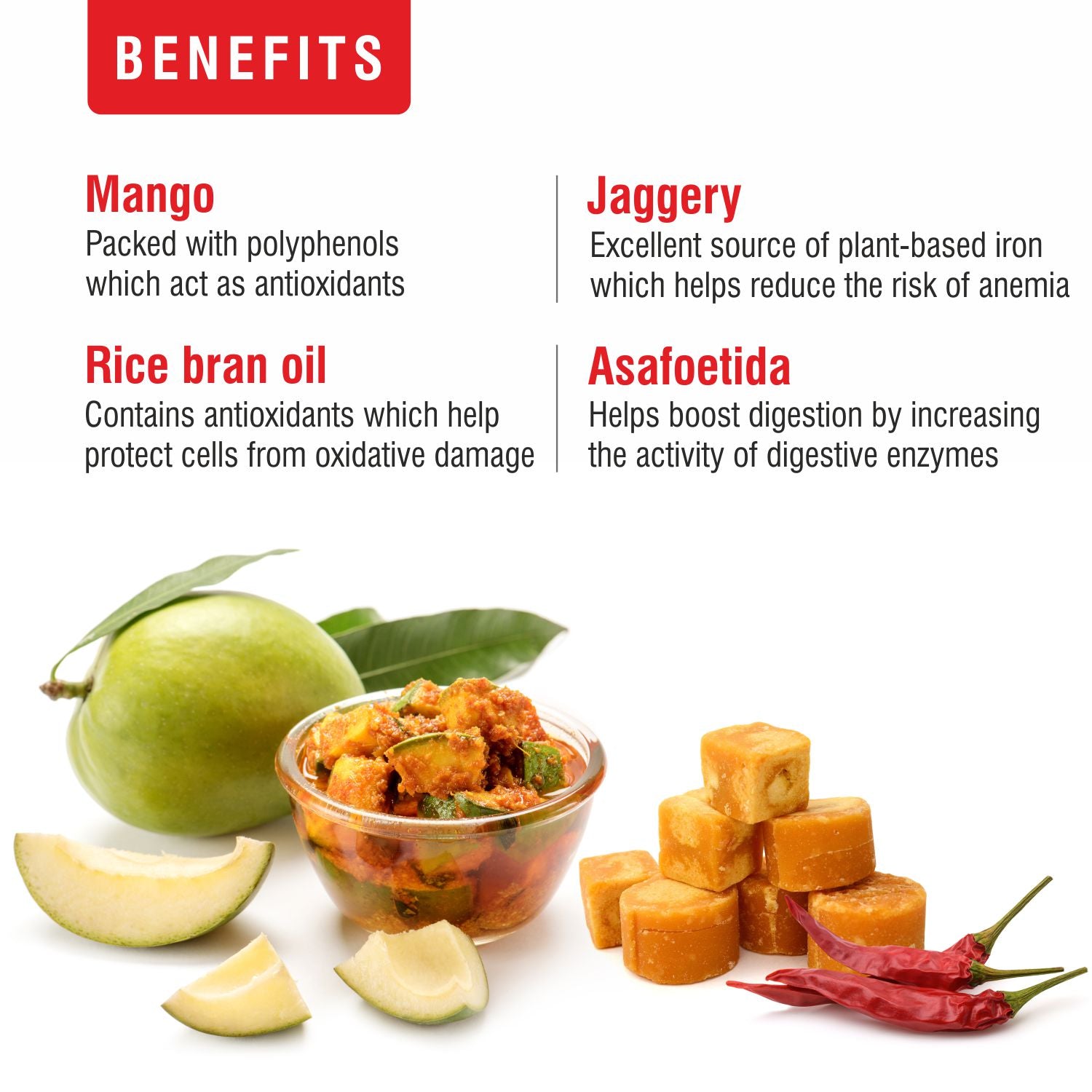 Jaggery Mango Pickle (Without Garlic)