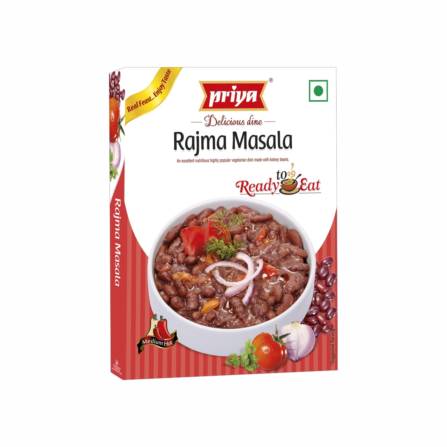 Buy Ready To Eat Rajma Masala Online Priya Foods - Main Image