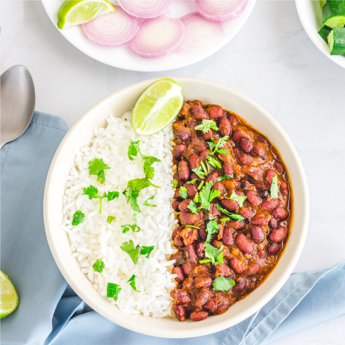 Red Kidney Bean Rajma Masala Instant Pot Slow Cook Rajma In