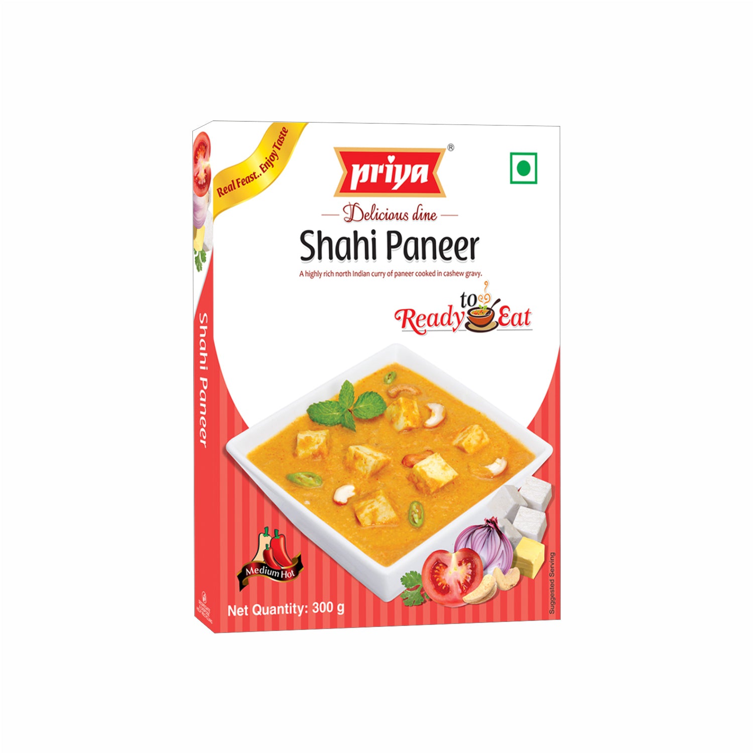 Ready To Eat Shahi Paneer 300g