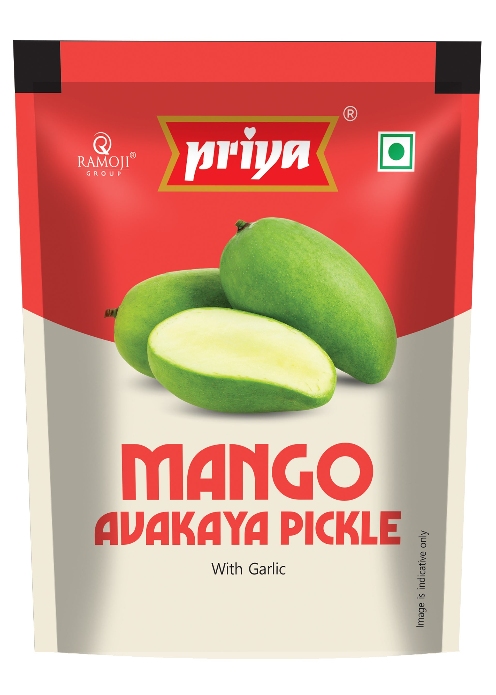 priya Mango Avakaya Pickle with garlic
