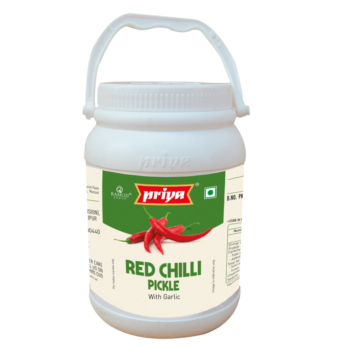 buy priya Red Chilli Pickle 1kg