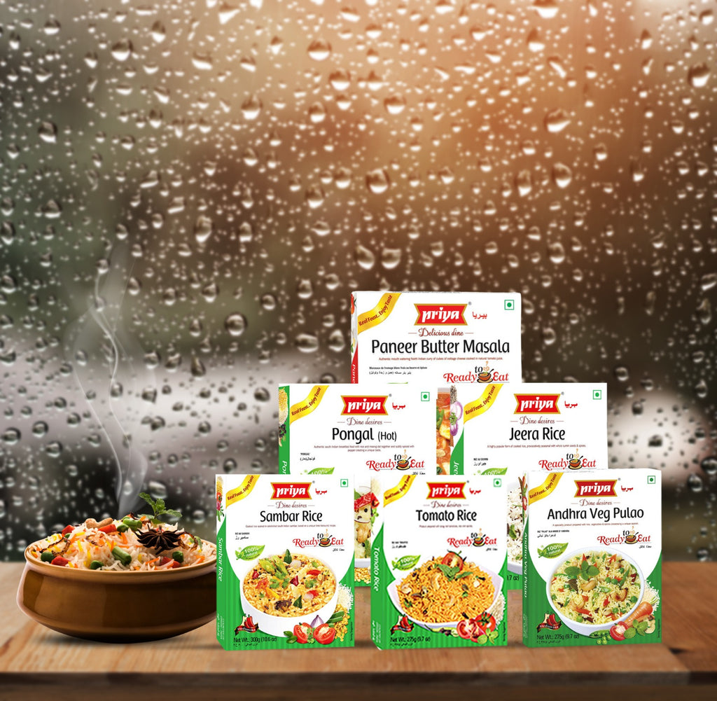 6 Delicious Dishes to Manage your Monsoon Cravings! – Priya Foods