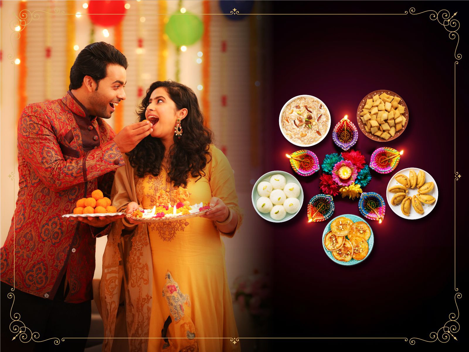 A Sparkling Culinary Journey: The Significance and  Diversity of Deepavali Delights from Across India