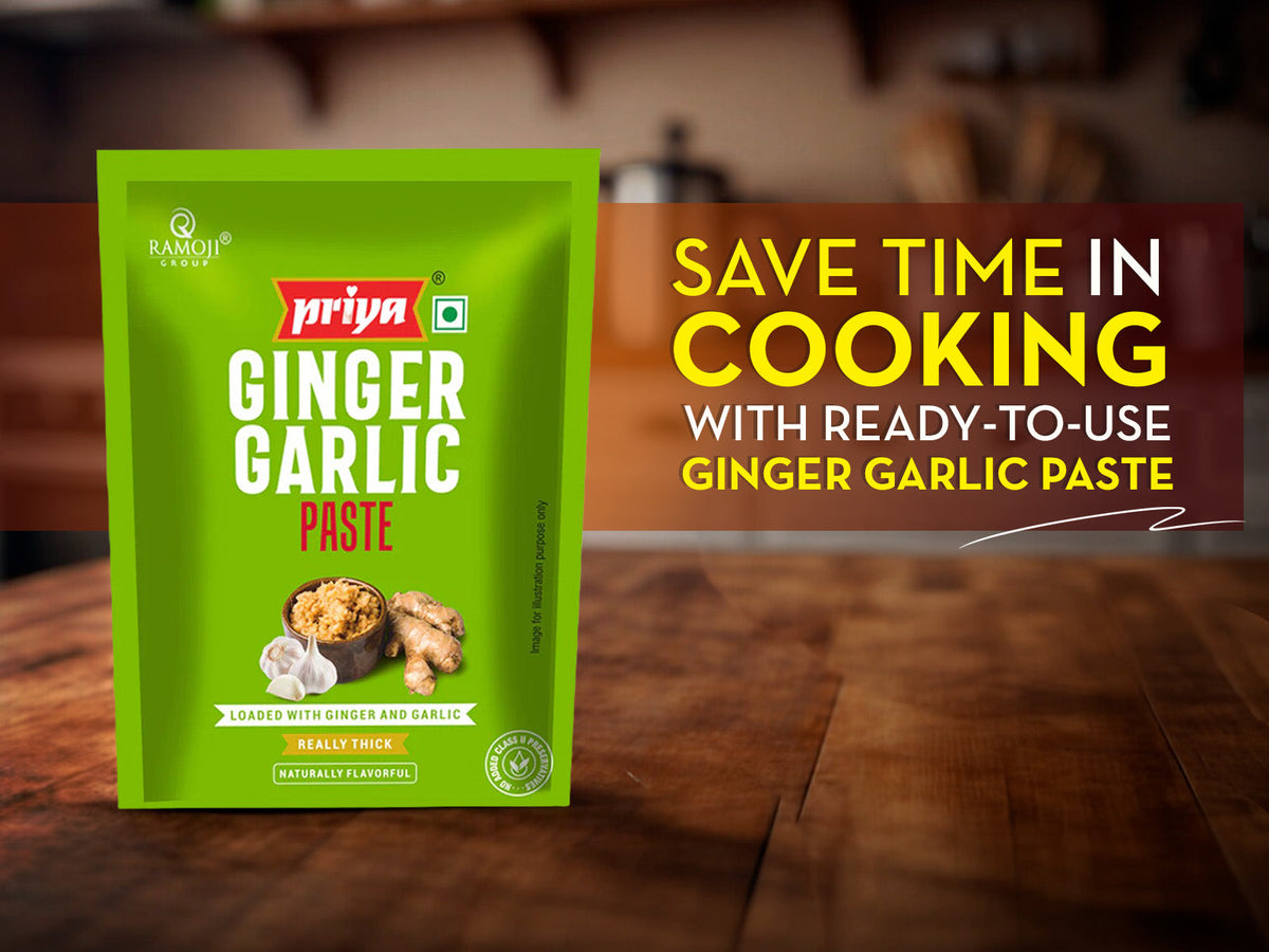 Save Time in Cooking with Ready-to-Use Ginger Garlic Paste