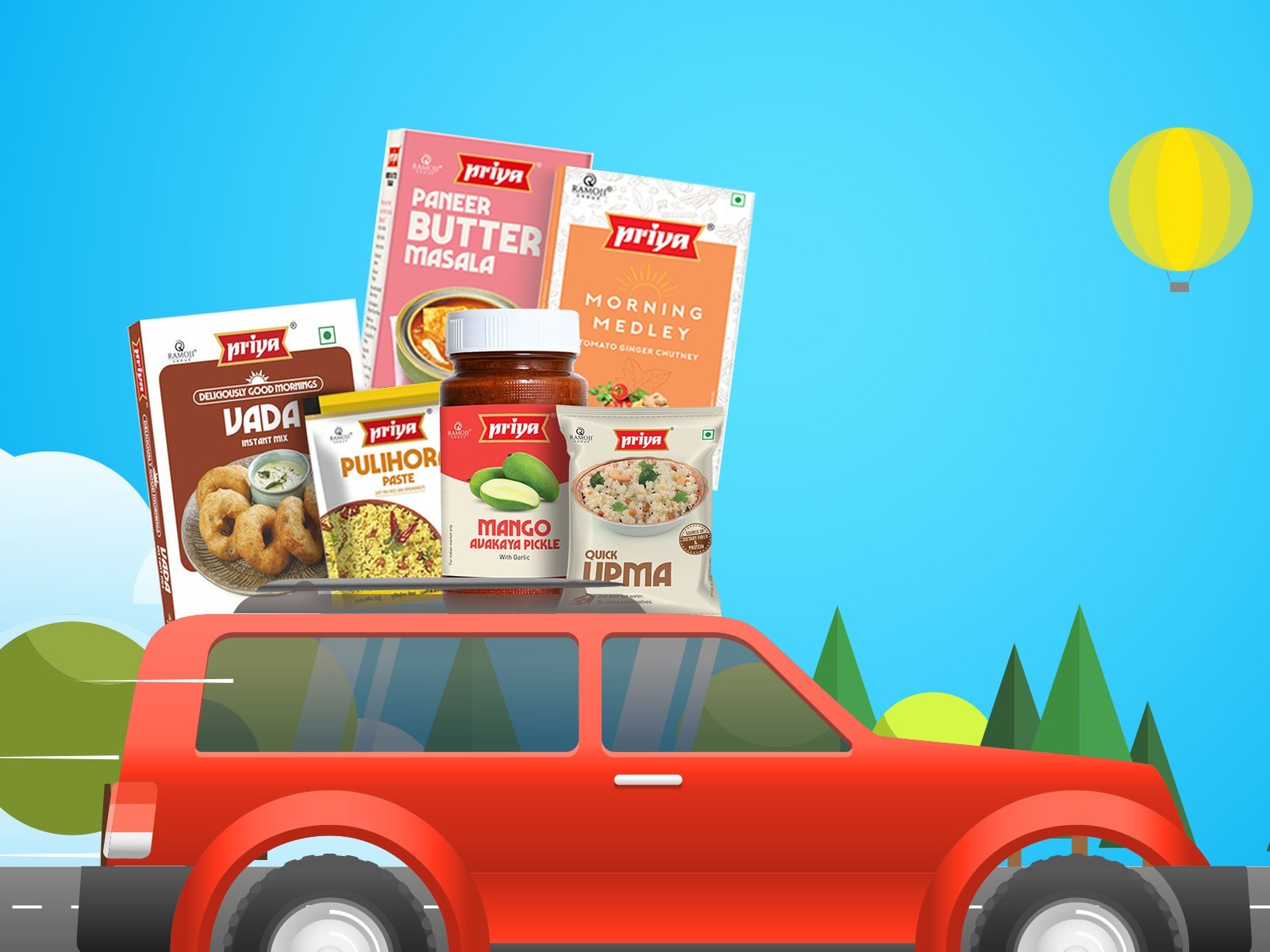 Travel with Priya – Take your comfort food wherever you go!