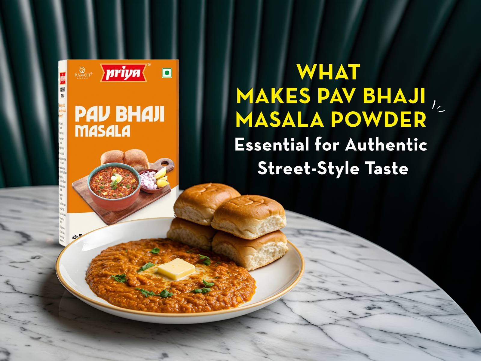What Makes Pav Bhaji Masala Powder Essential for Authentic Street-Style Taste