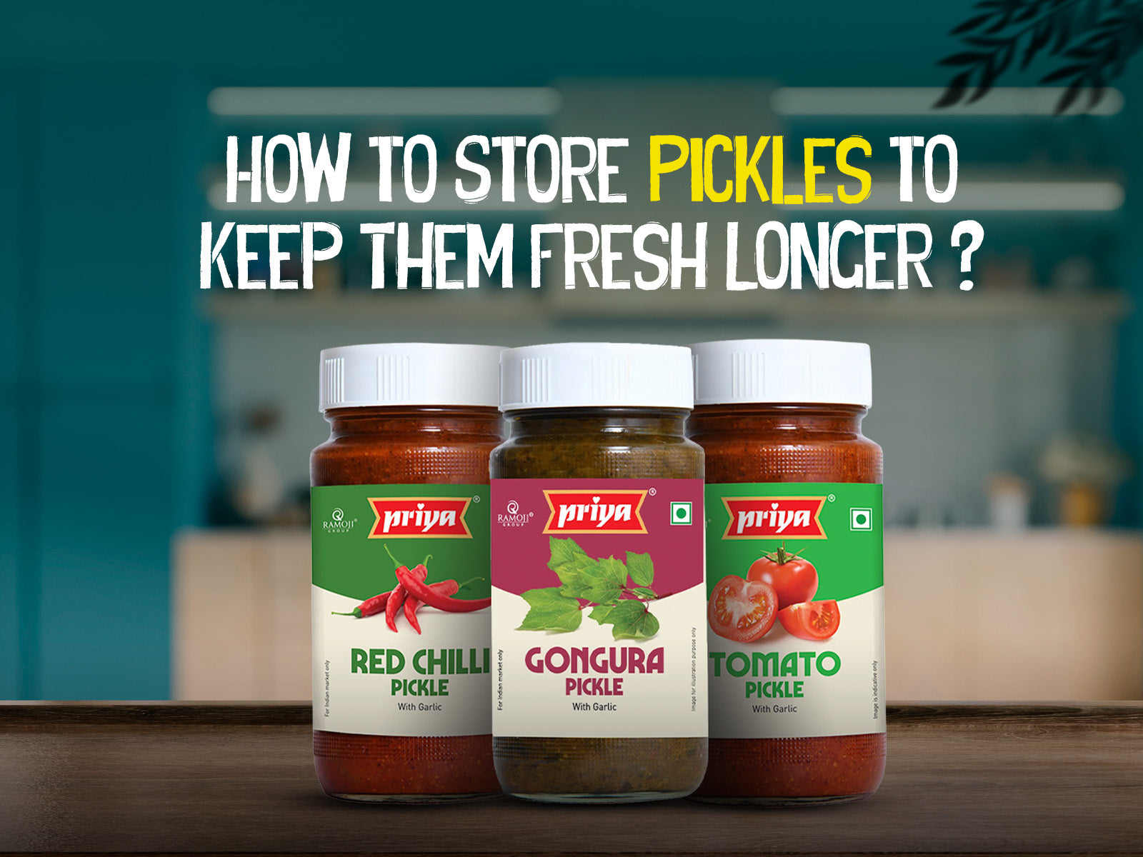 How to Store Pickles