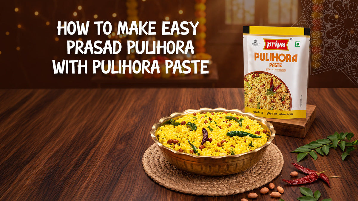 Pulihora Paste Uses for Making an Easy Prasad Recipe