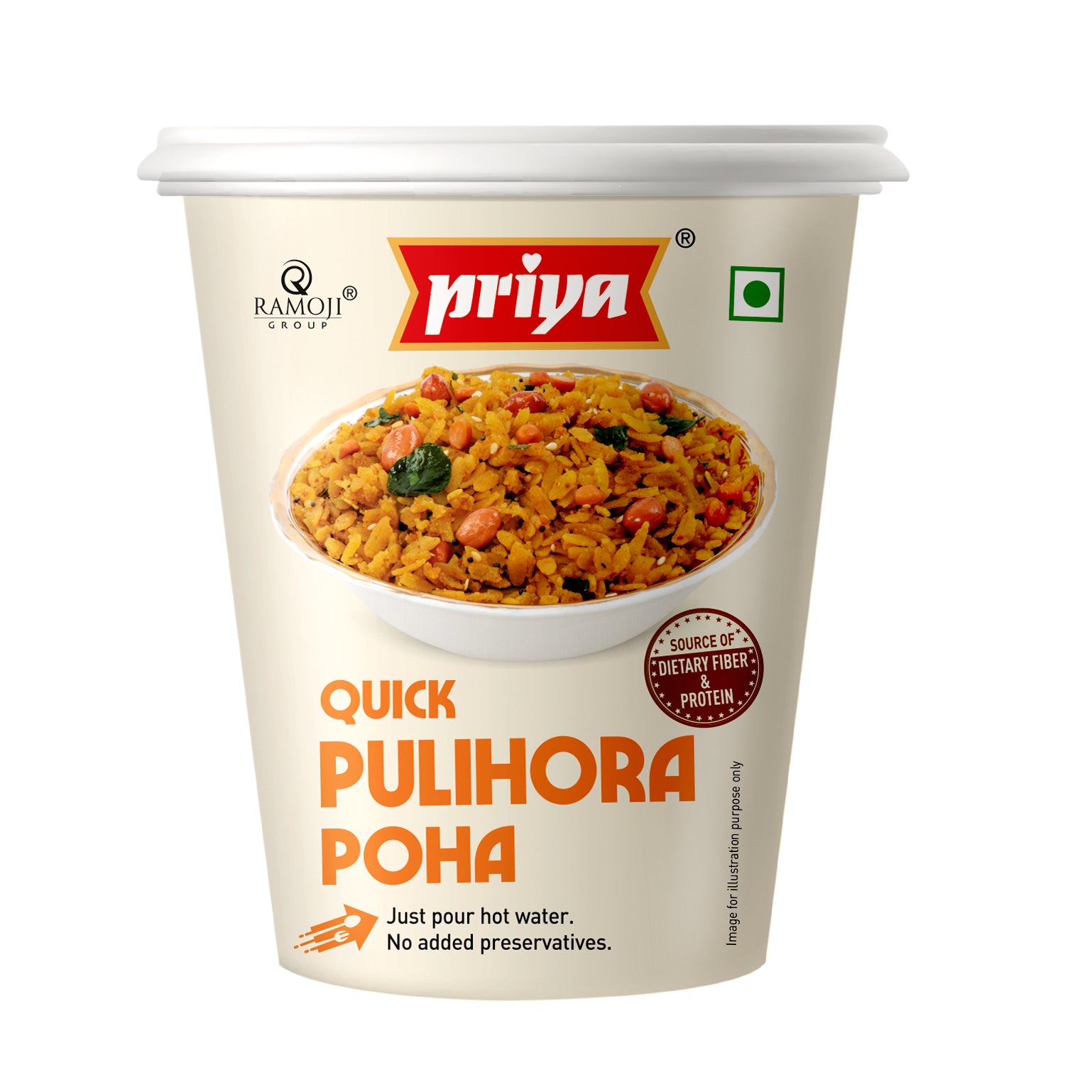 Quick Pulihora Poha (Cup Pack) 80g