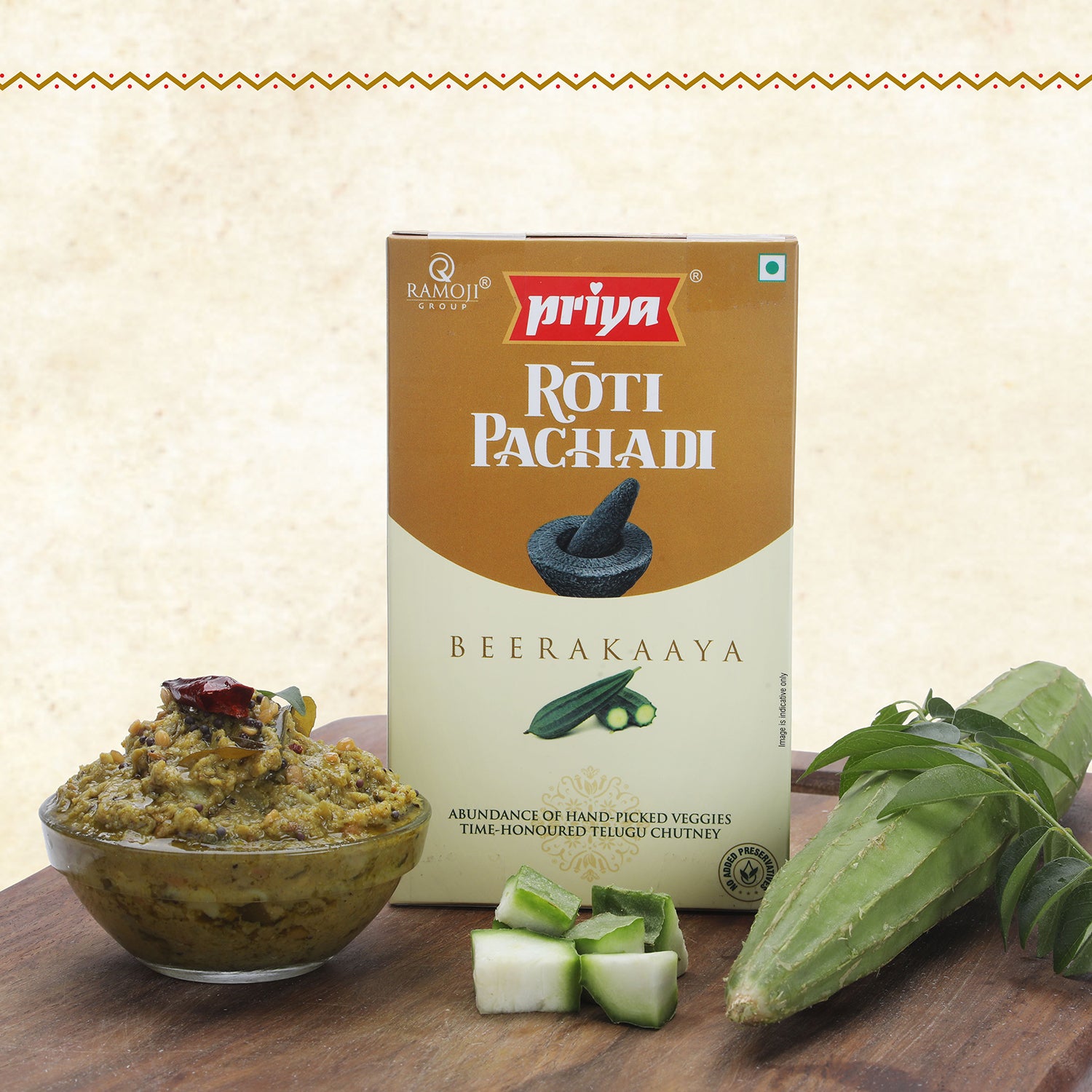 priya beerakaya chutney