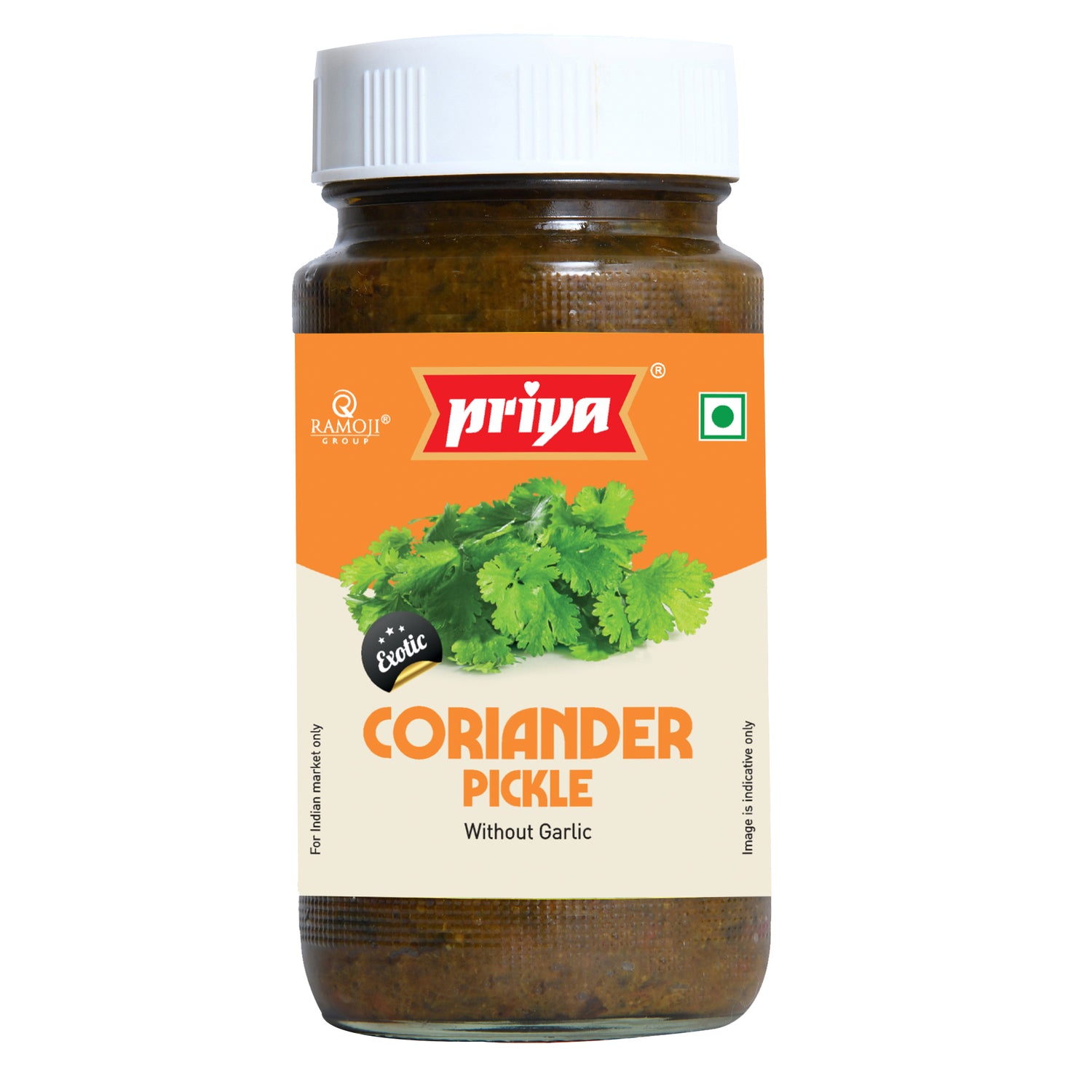 Coriander Pickle Without Garlic 300g