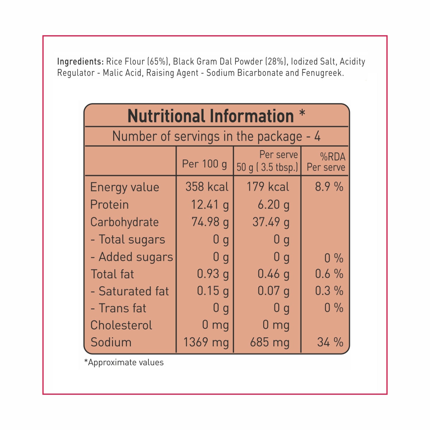 Instant Dosa Mix - 200g