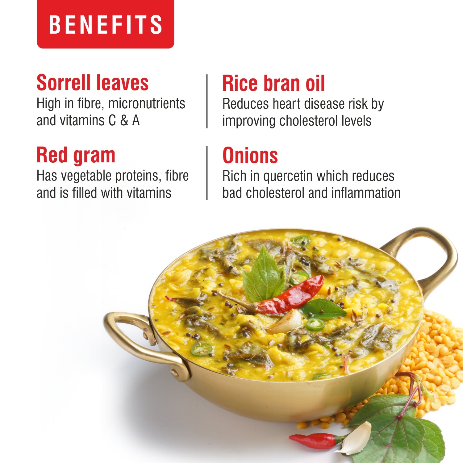 Ready To Eat Gongura Dal 300g