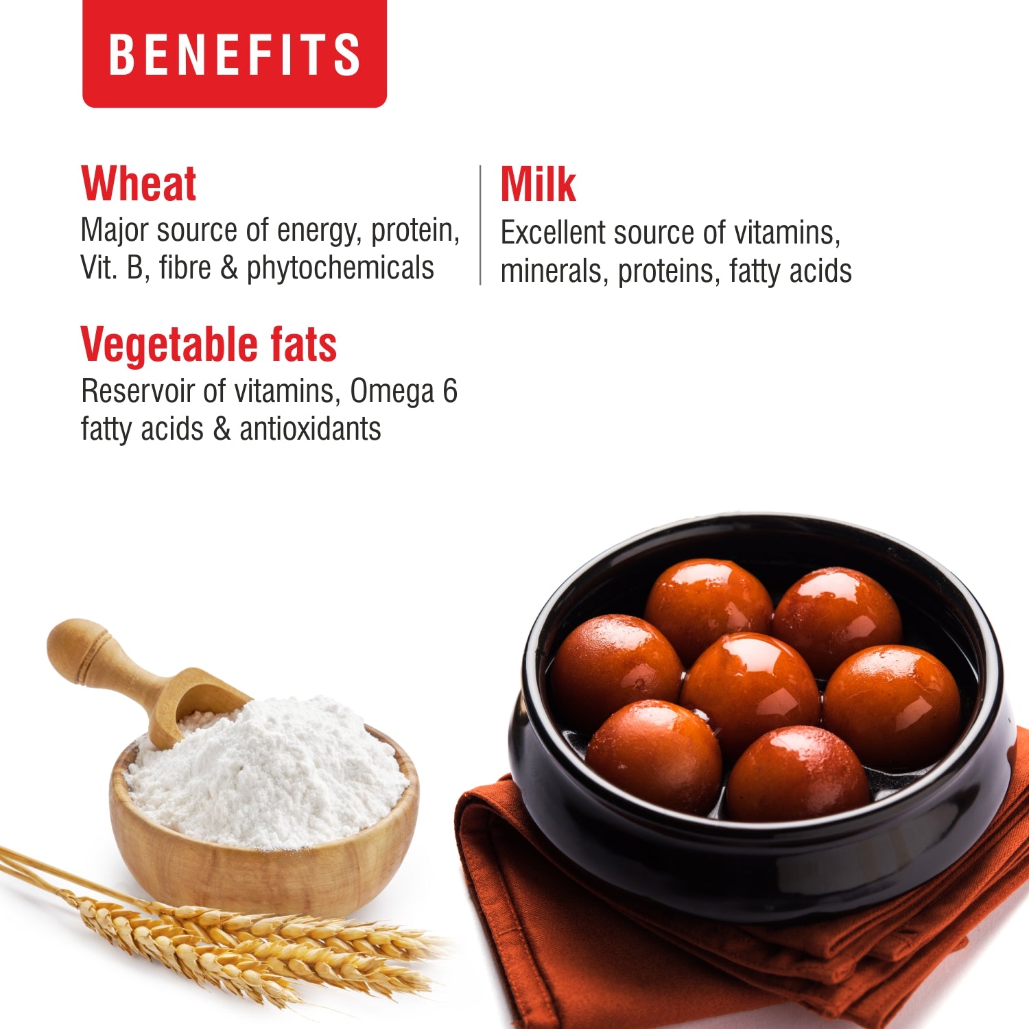 Instant Gulab Jamun Mix - 175g each (Buy 1 get 1 free)
