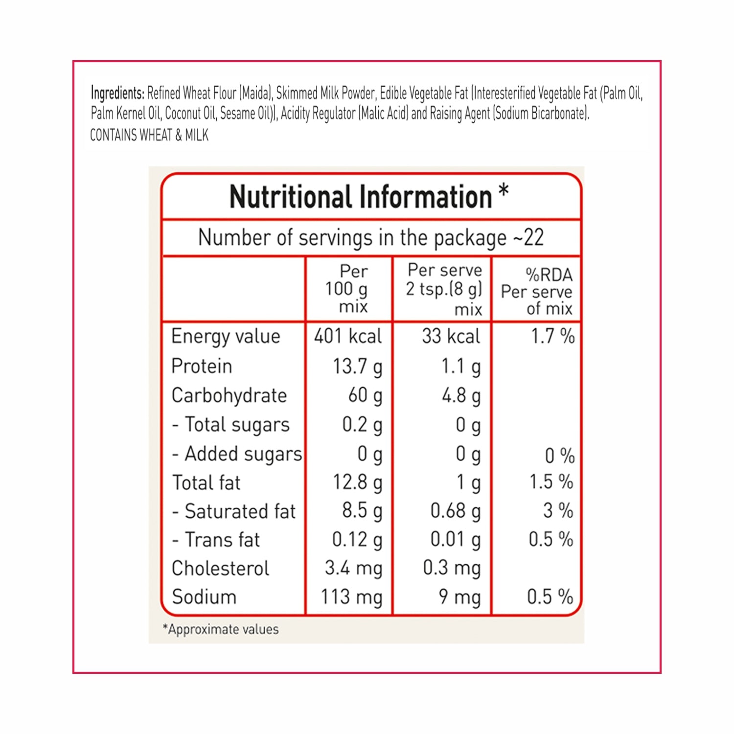 Instant Gulab Jamun Mix - 175g each (Buy 1 get 1 free)