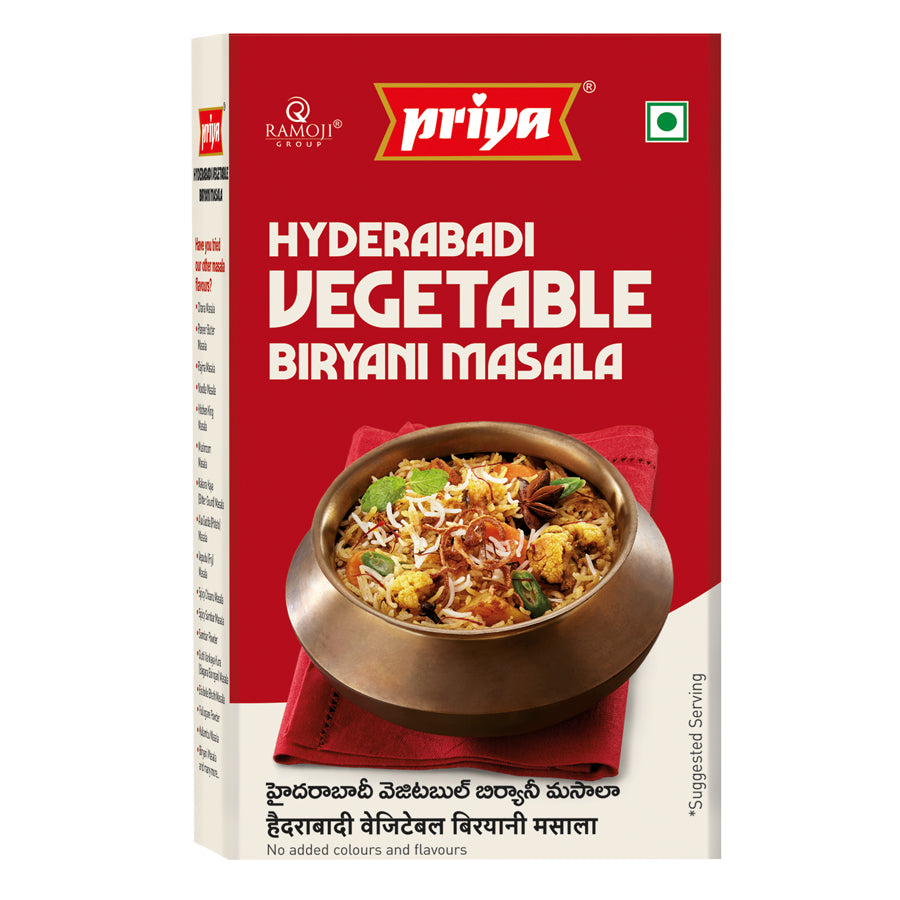 Hyderabadi Vegetable Biryani Masala 50g