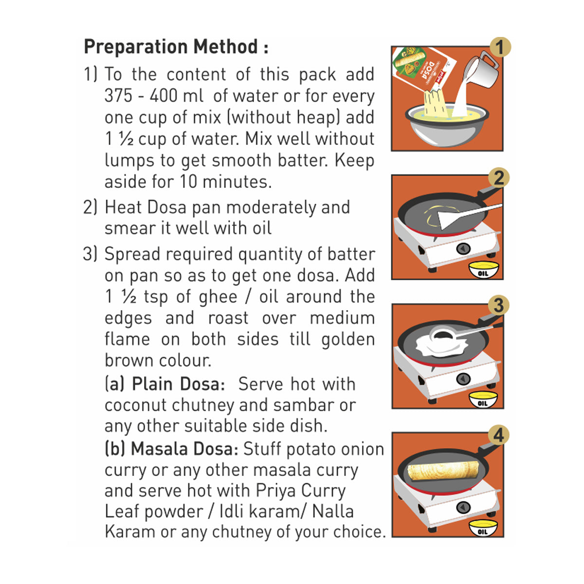 Instant Dosa Mix - 200g