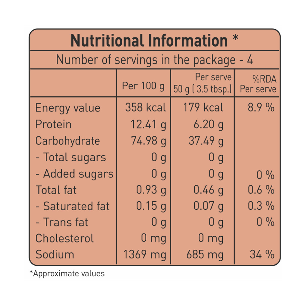Instant Dosa Mix - 200g