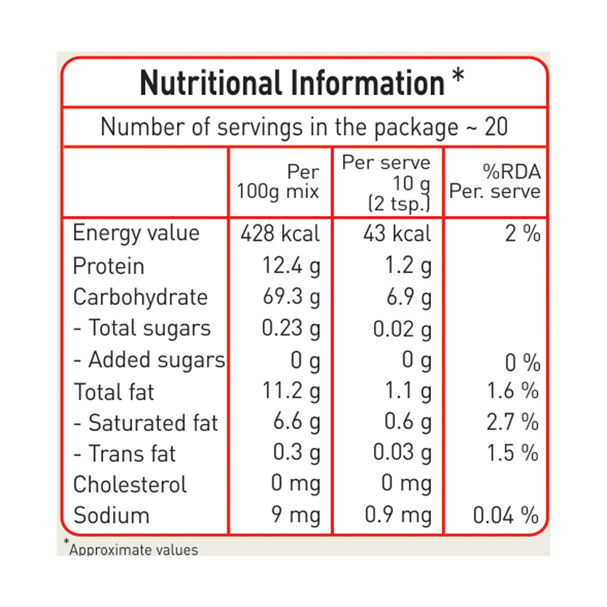 Instant Jilebi Mix - 200g