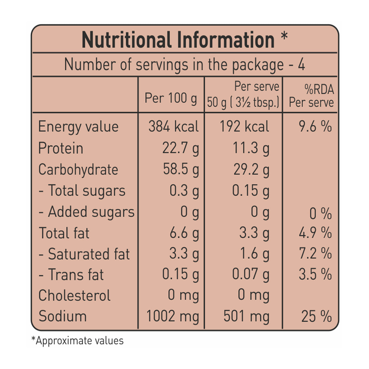 Instant Vada Mix - 200g