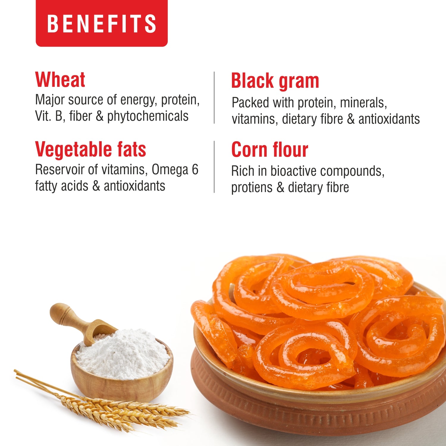 Instant Jilebi Mix - 200g