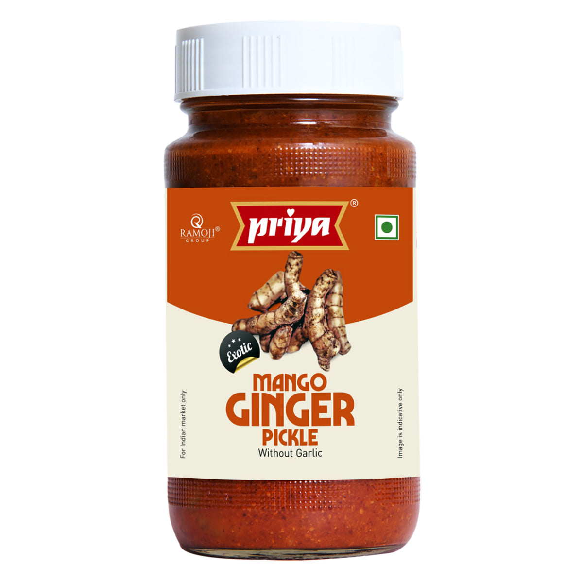 Mango Ginger Pickle Without Garlic 300g