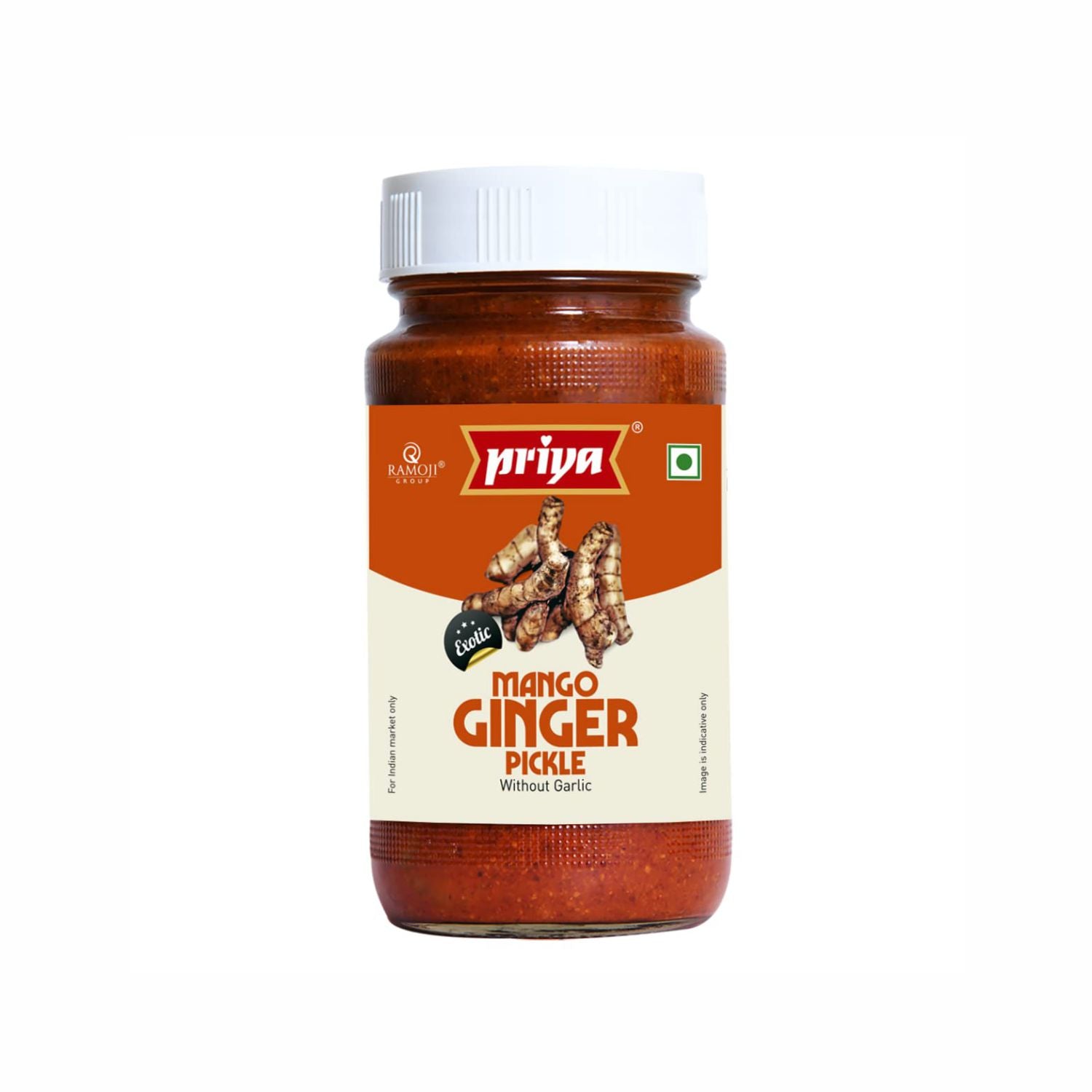 Mango Ginger Pickle Without Garlic 300g