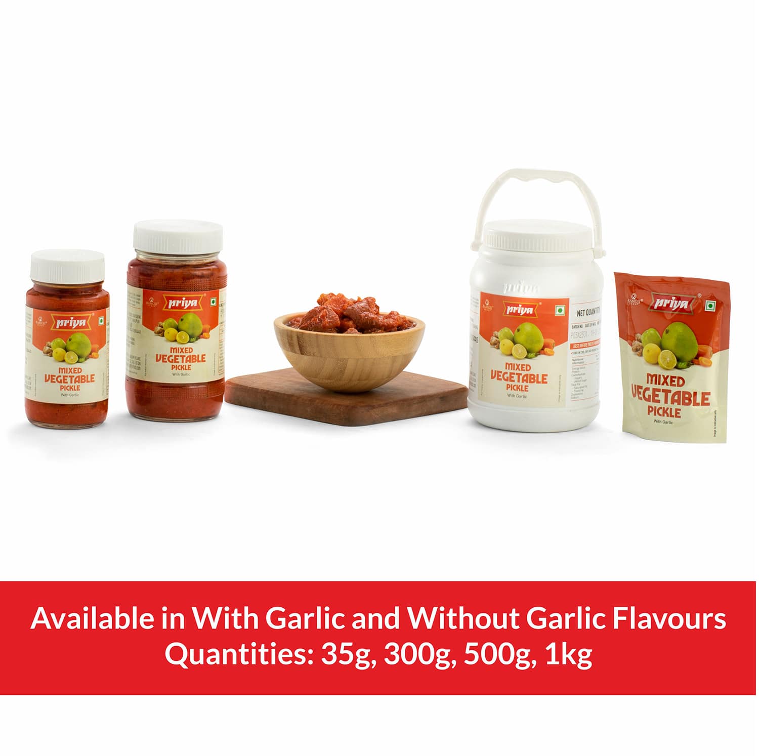 priya mixed veg pickle
