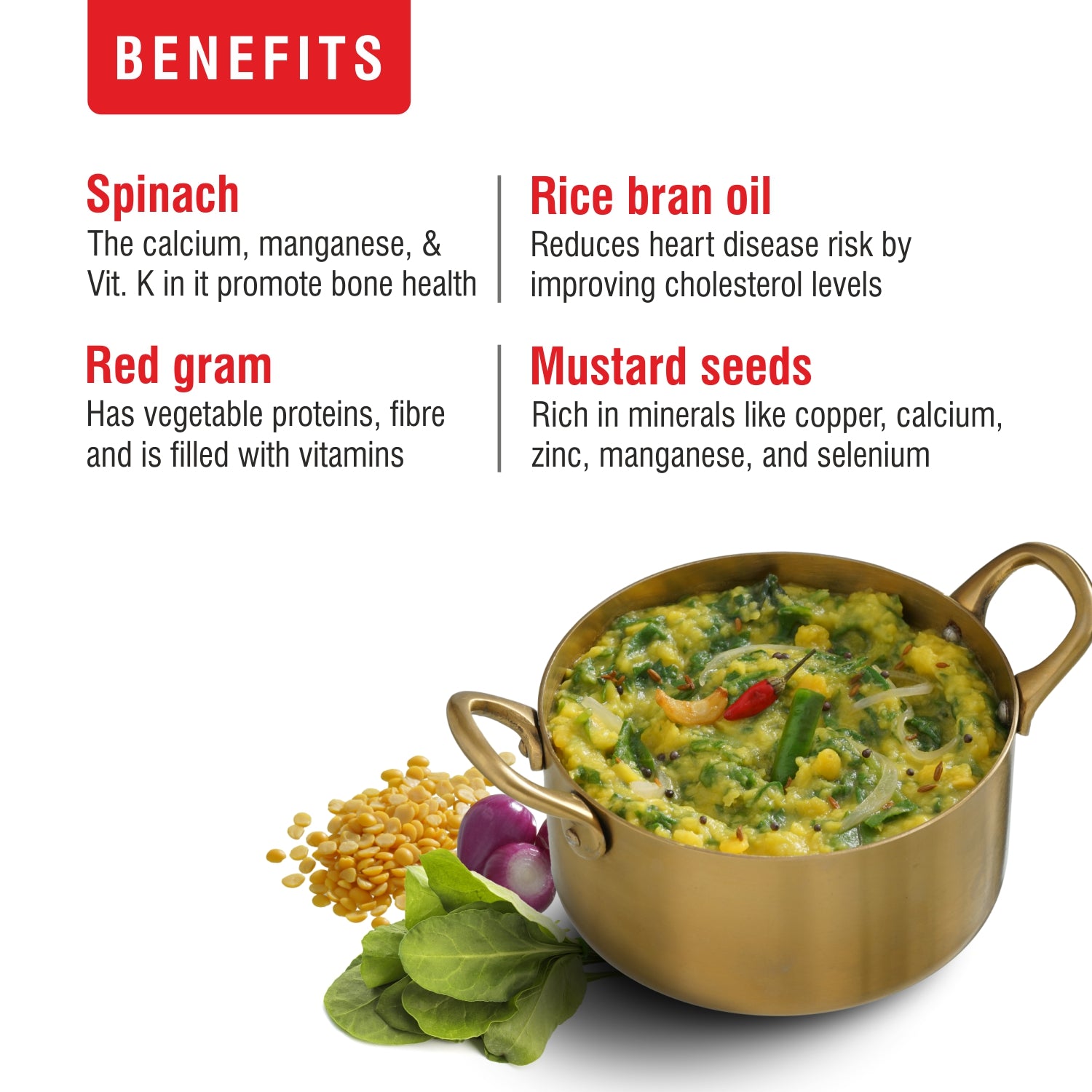 Ready To Eat Palak Dal 300g