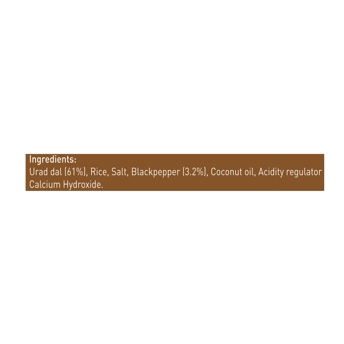 Priya Papad Pepper Appalam 100g