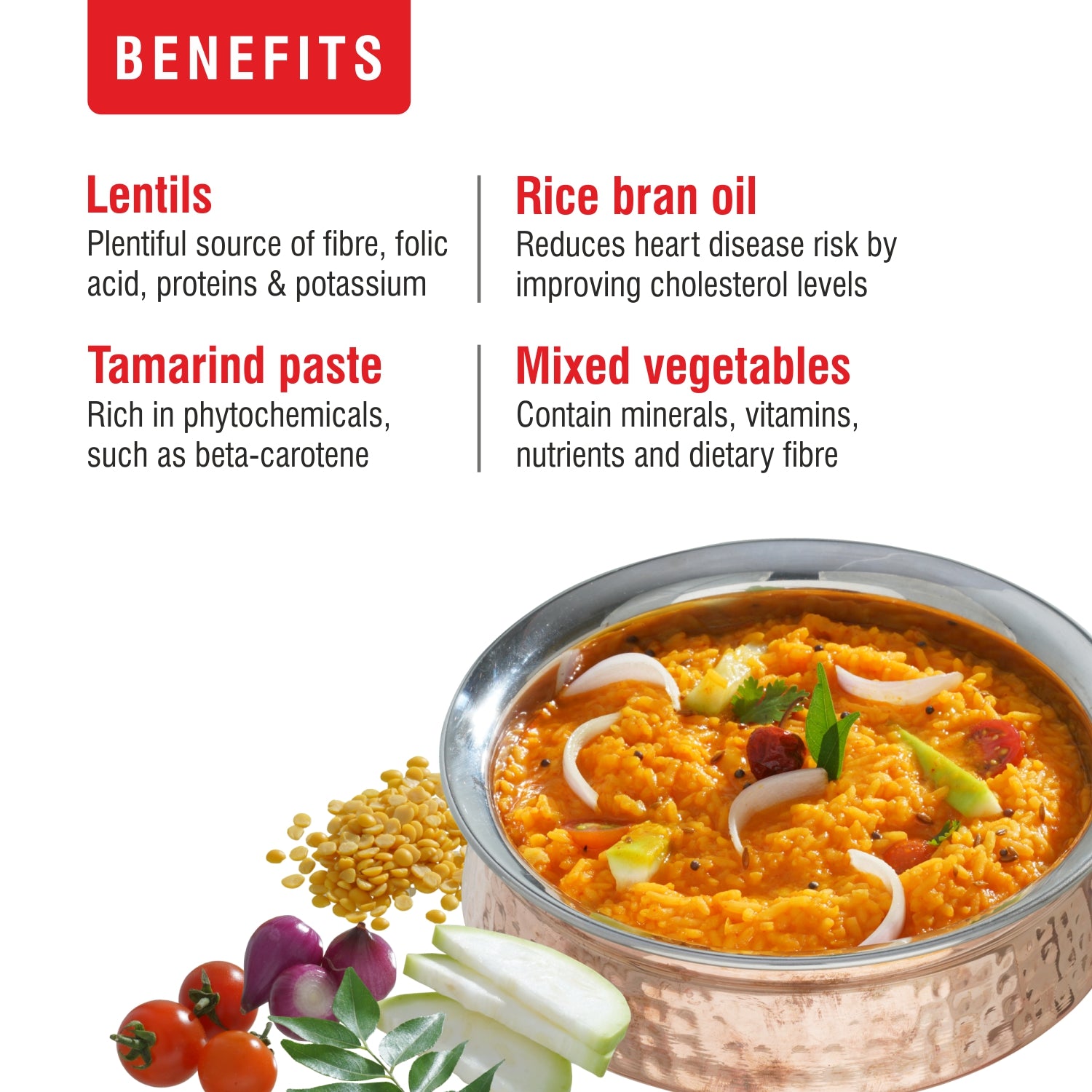 Ready To Eat Sambar Rice 300g