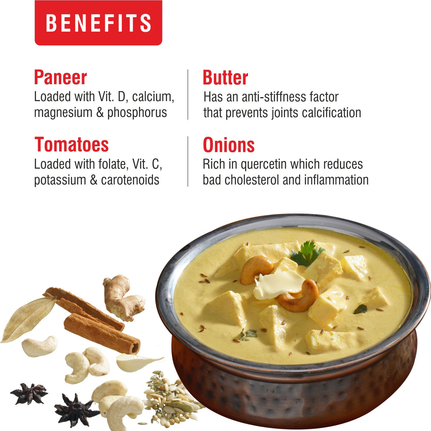 Ready To Eat Shahi Paneer 300g