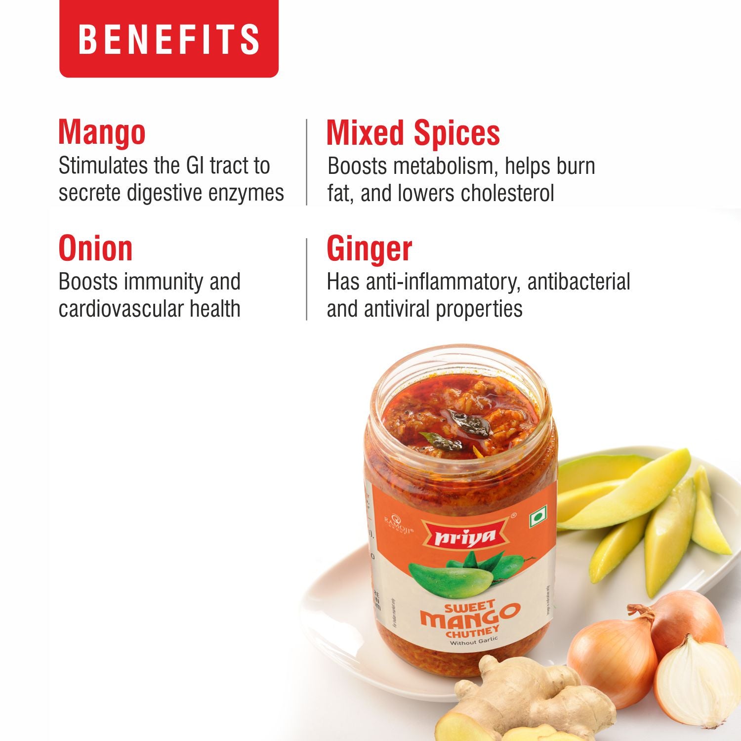 Sweet Mango Pickle 340g