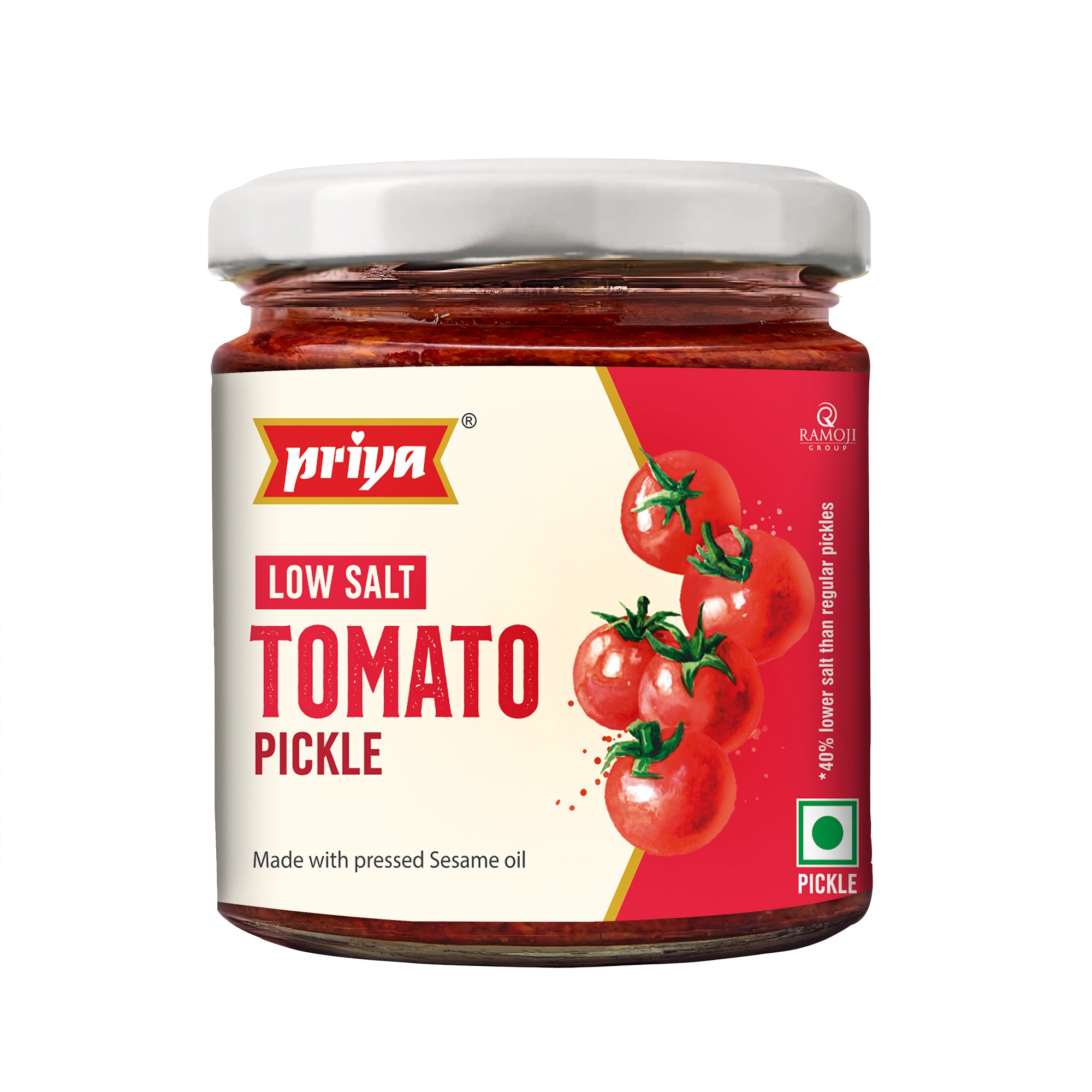 Low Salt Tomato Pickle 210g