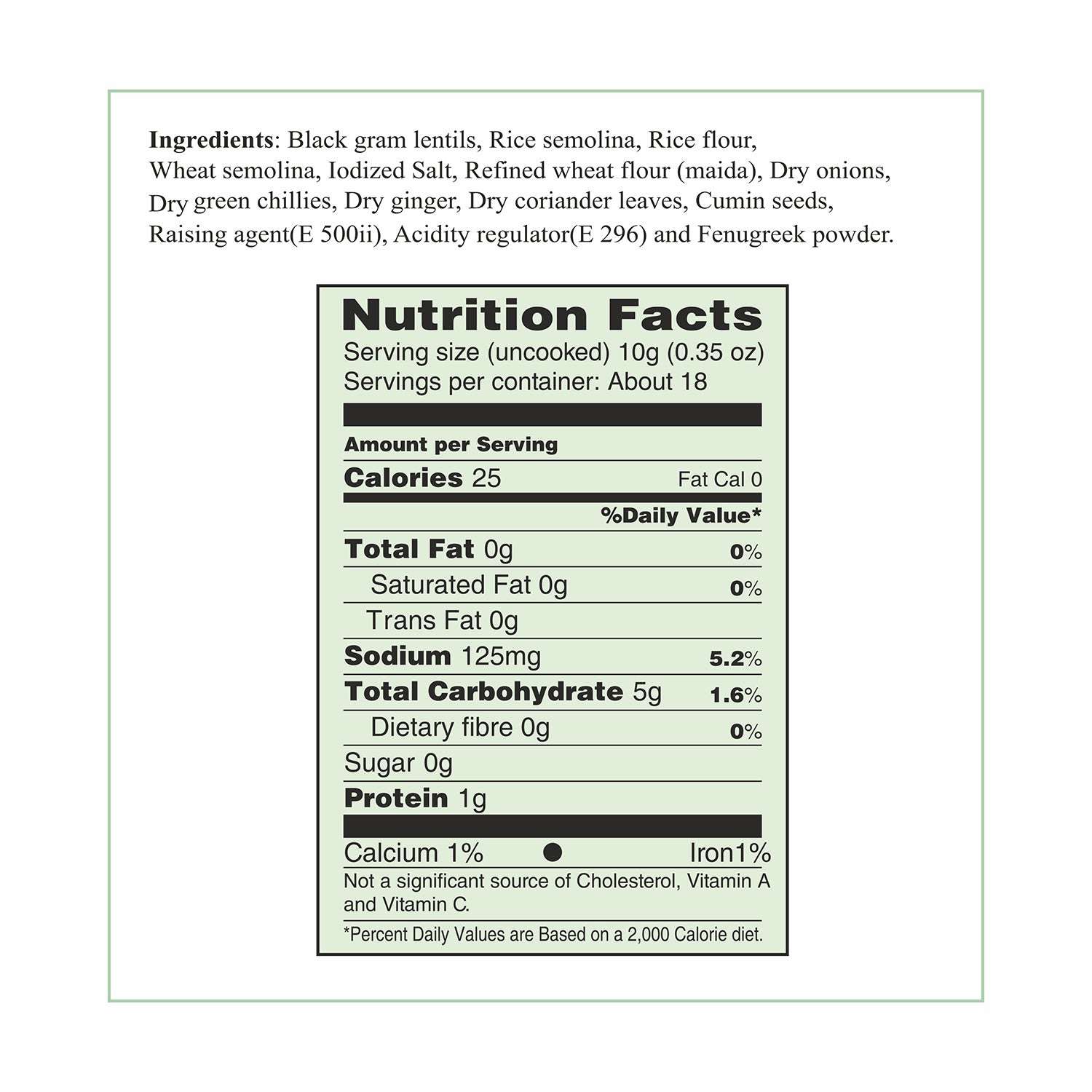 Instant Utappam Mix - 175g