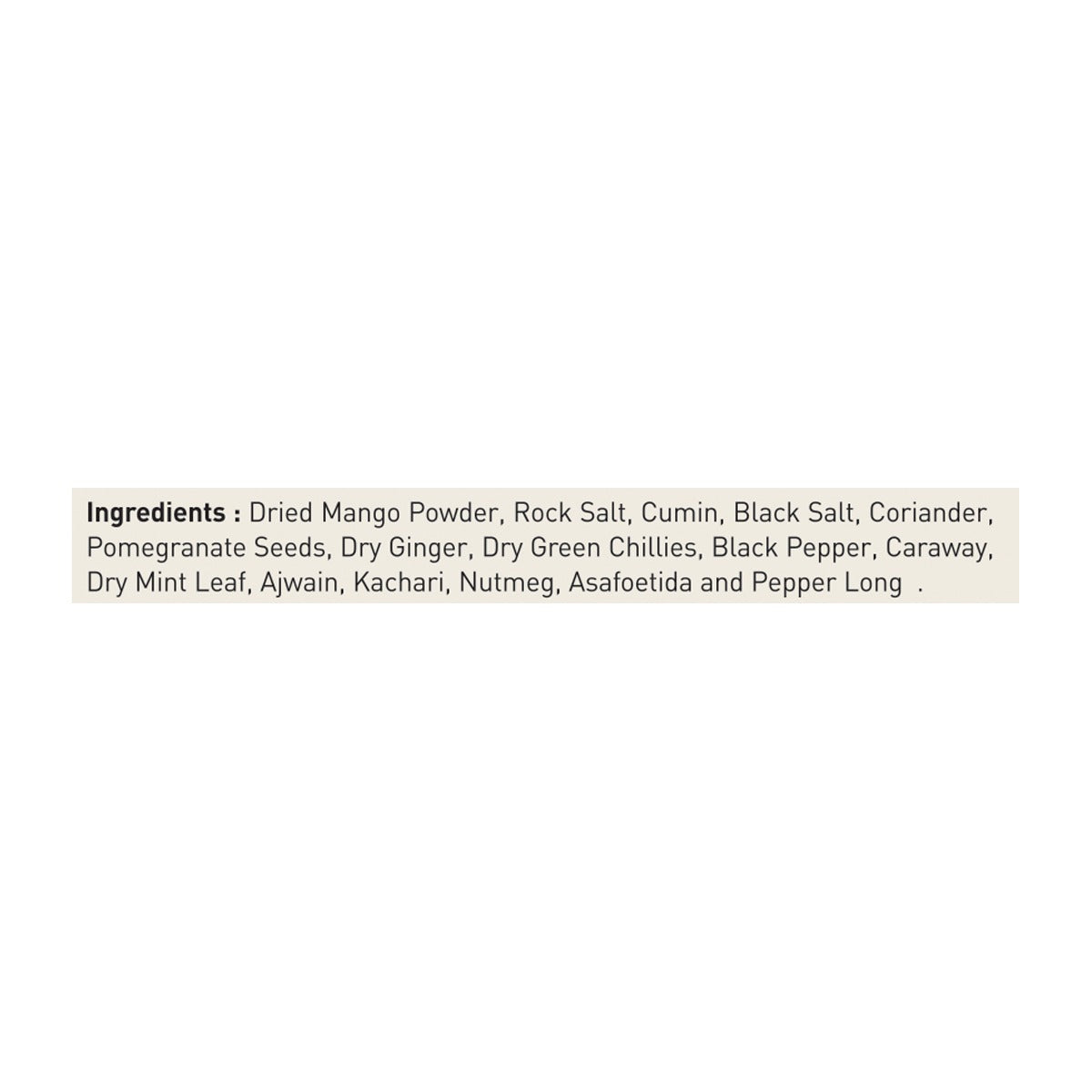 ingredients