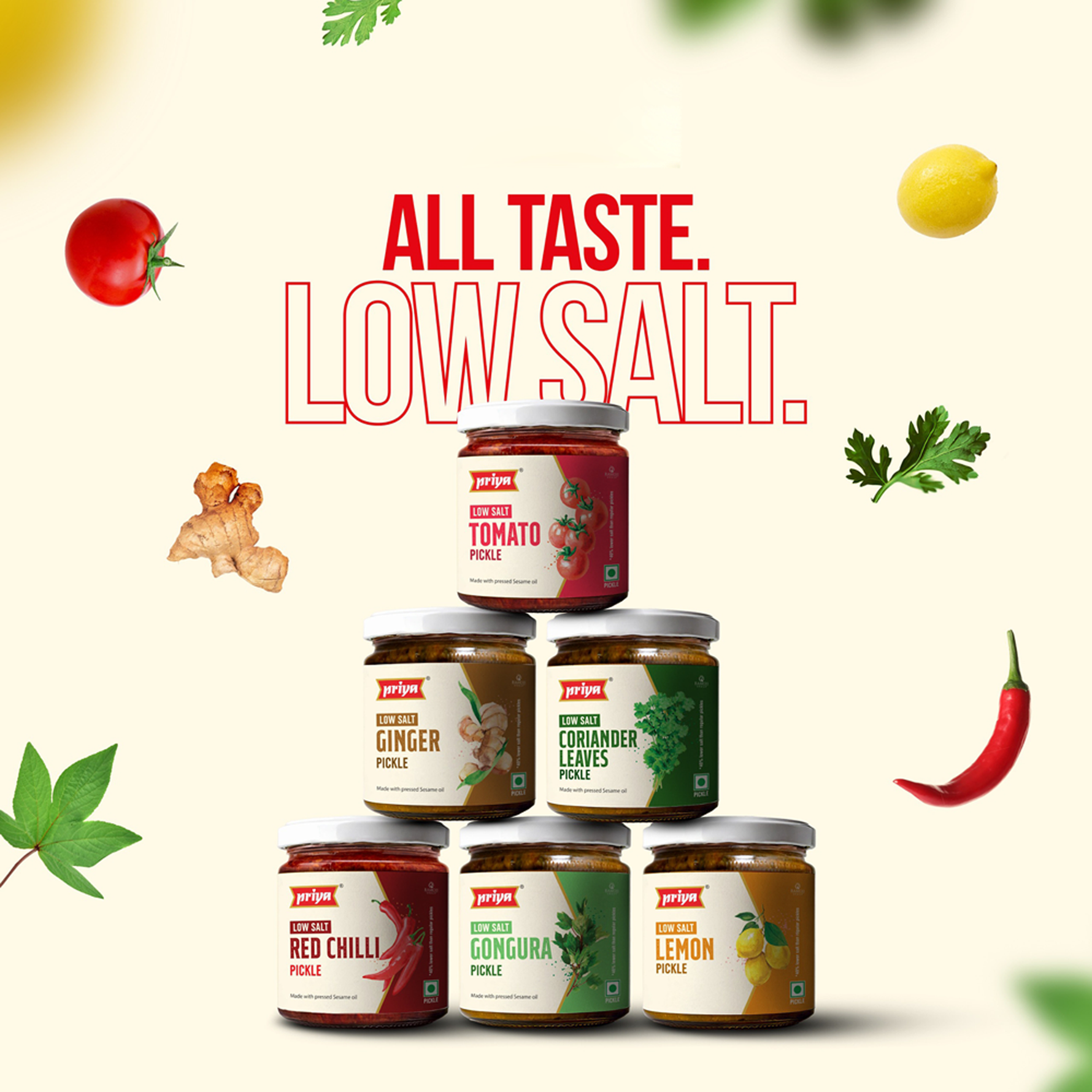 Low Salt Ginger Pickle 200g