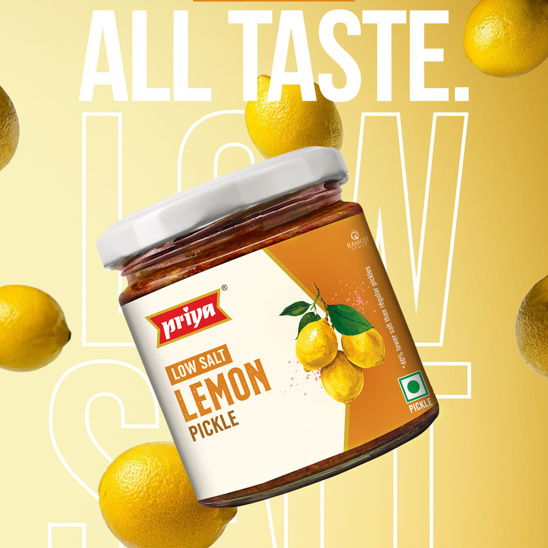 Low Salt Lemon Pickle 200g