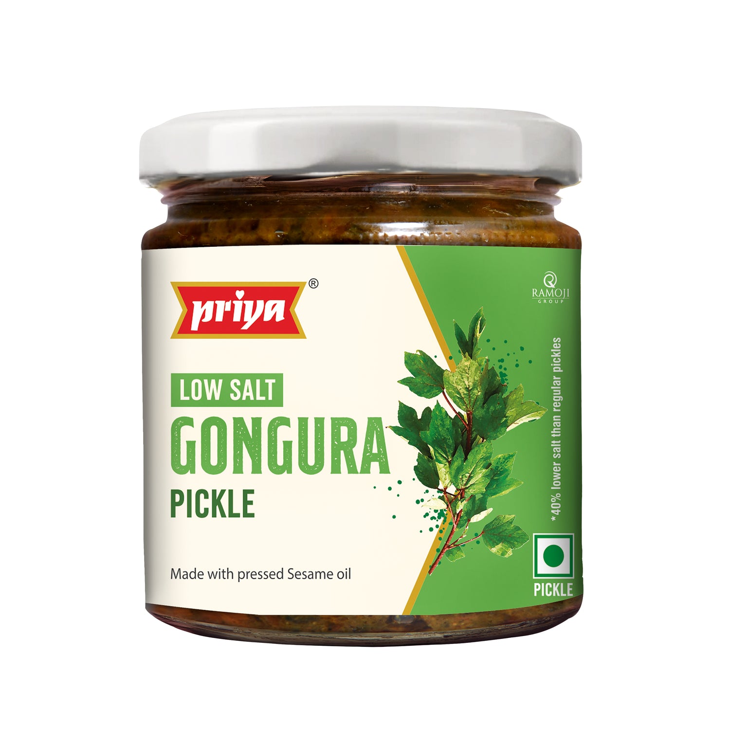 Low Salt Gongura Pickle 190g