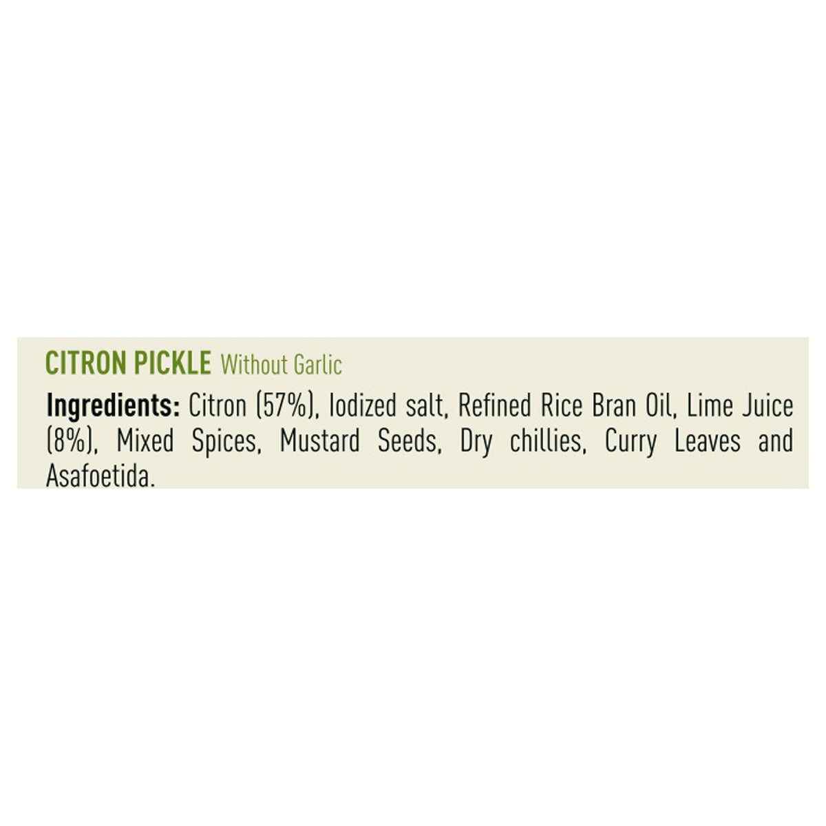 ingredients