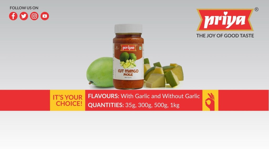 Priya cut mango pickle
