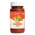 Buy priya Mixed Vegetable Pickle without garlic 