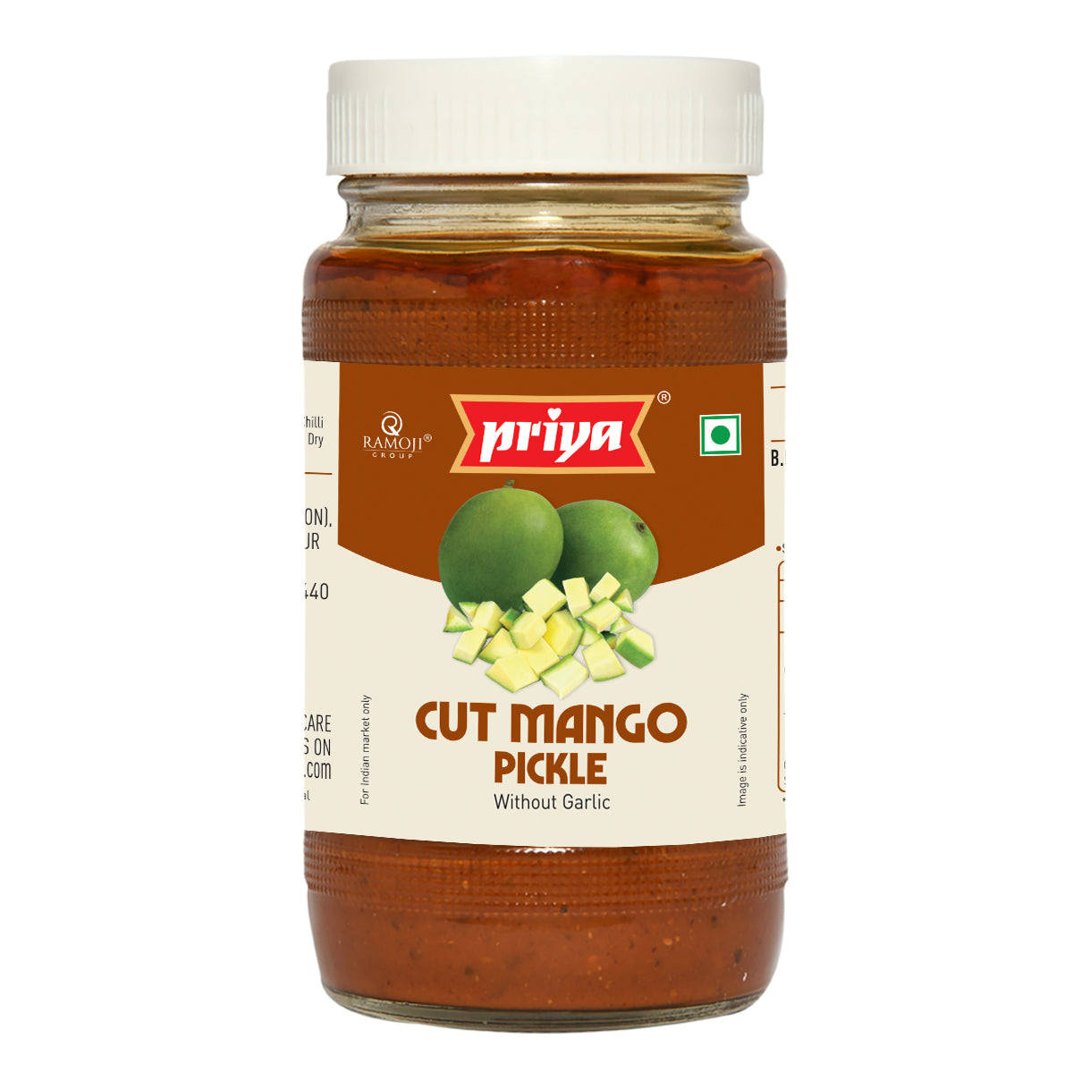 buy Priya sliced aam ka achar without garlic